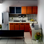 kitchen set minimalis modern